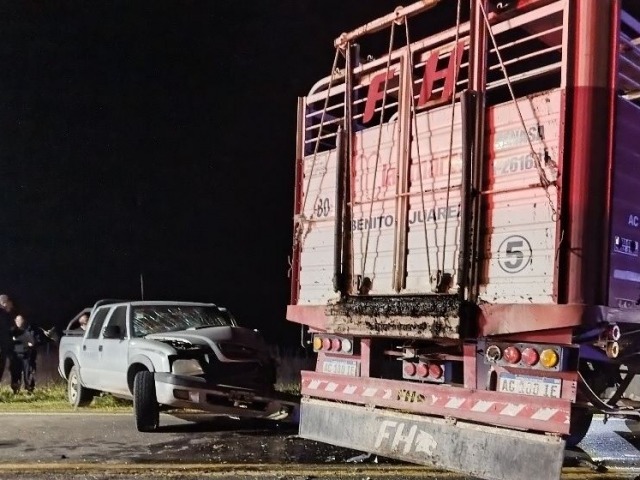 Una olavarriense herida tras un fuerte choque en la Ruta 3
